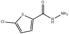 5-氯-2-噻吩甲酰肼 结构式