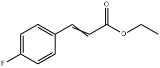 3 - (4 - 氟苯基)丙烯酸乙酯 结构式