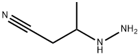 3-hydrazinobutanenitrile 结构式