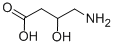 3-羟基-4-氨基丁酸 结构式