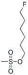 6-Fluorohexyl=methanesulfonate 结构式