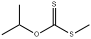 O-isopropyl S-methyl dithiocarbonate 结构式