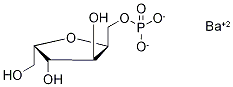 2,5-Anhydro-D-mannitol-1-phosphate, Barium Salt Hydrate 结构式