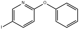 5-碘-2-苯氧基吡啶 结构式