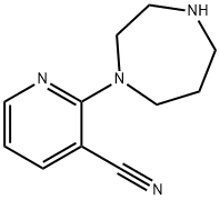 2-(1-1,4-二氧七环)3-氰基吡啶 结构式