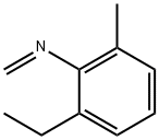 2-Ethyl-6-methyl-N-methylenebenzenamine 结构式