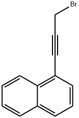 1-(3-BROMO-1-PROPYNYL)NAPHTHALENE 结构式