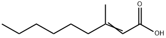 3-methylnon-2-enoic acid 结构式