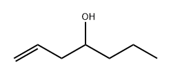 1-庚烯-4-醇 结构式