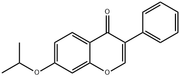 依普黄酮 结构式