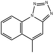 5-甲基四唑并[1,5-A]喹啉 结构式