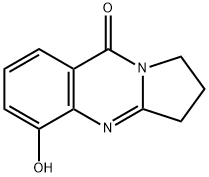 Pyrrolo[2,1-b]quinazolin-9(1H)-one,  2,3-dihydro-5-hydroxy- 结构式