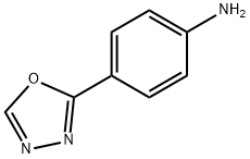 4-(1,3,4-噁二唑-2-基)苯胺 结构式