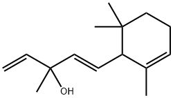 乙烯基-Α-紫罗兰醇 结构式