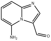 5-氨基咪唑并[1,2-A]吡啶-3-甲醛 结构式