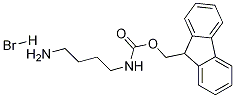 N-FMOC-1,4-丁二胺 氢溴酸盐 结构式