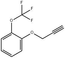 1-(Prop-2-ynyloxy)-2-(trifluoromethoxy)benzene
 结构式