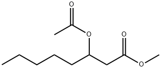 methyl 3-(acetoxy)octanoate 结构式