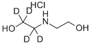 BIS(2-HYDROXYETHYL)-1,1,2,2-D4-AMINE 结构式