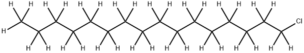 1-CHLOROHEXADECANE-D33 结构式