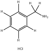 BENZYL-D7-AMINE HCL 结构式