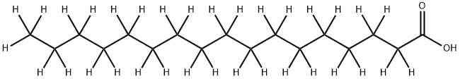 十七碳酸-D33 结构式