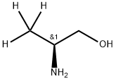 S(+)-2-AMINO-1-PROPANOL-3,3,3-D3 结构式