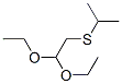 1,1-二乙氧基-2-(丙-2-基硫烷基)乙烷 结构式