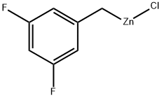 3 5-DIFLUOROBENZYLZINC CHLORIDE  0.5M 结构式