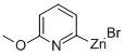 6-乙氧羰基-2-吡啶溴化锌 结构式