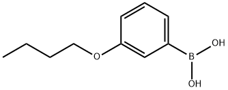 3-丁氧基苯硼酸 结构式