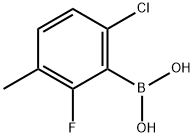 2-Chloro-6-fluoro-5-methylphenylboronic acid