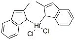 DICHLOROBIS(2-METHYLINDENYL)HAFNIUM 结构式