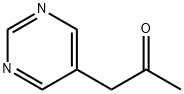 1-(嘧啶-5-基)丙-2-酮 结构式