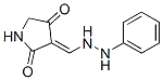 2,4-Pyrrolidinedione, 3-[(2-phenylhydrazino)methylene]- (9CI) 结构式