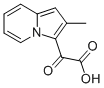 (2-METHYL-3-INDOLIZINYL)(OXO)ACETIC ACID 结构式