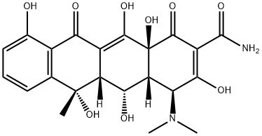 4-差向土霉素 结构式