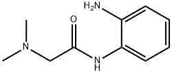 N1-(2-AMINOPHENYL)-N2,N2-DIMETHYLGLYCINAMIDE 结构式