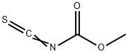 异硫氰酰甲酸甲酯 结构式