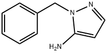 1-苄基-1H-吡唑-5-胺 结构式