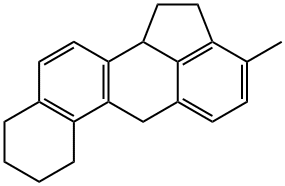 1,2,6,7,8,9,10,12b-Octahydro-3-methylbenz[j]aceanthrylene 结构式