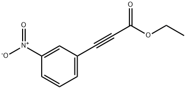 (3-NITRO-PHENYL)-PROPYNOIC ACID ETHYL ESTER 结构式