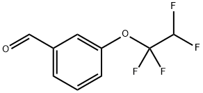 3-(1,1,2,2-四氟乙氧基)苯甲醛 结构式