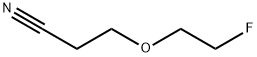 3-(2-Fluoroethoxy)propionitrile 结构式