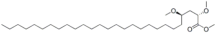 (2S,4R)-2,4-Dimethoxyheptacosanoic acid methyl ester 结构式