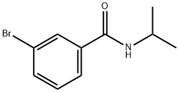 3-溴-N-异丙基苯甲酰胺 结构式