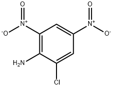 2-氯-4,6-二硝基苯胺 结构式