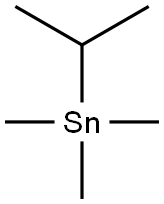 Isopropyltrimethylstannane 结构式