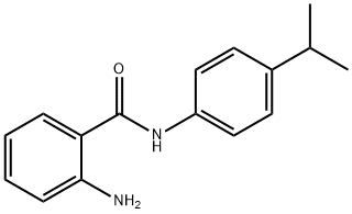 Benzamide, 2-amino-N-[4-(1-methylethyl)phenyl]- (9CI) 结构式