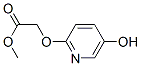 Acetic acid, [(5-hydroxy-2-pyridinyl)oxy]-, methyl ester (9CI) 结构式